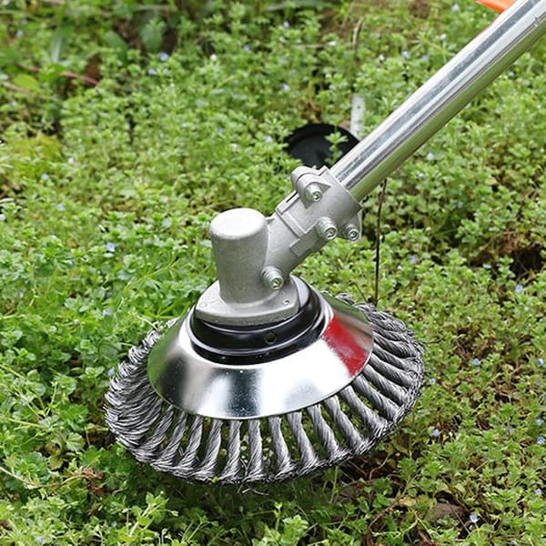 Gresstrimmerhode i ståltråd, universelt hageverktøy (enkel installasjon)