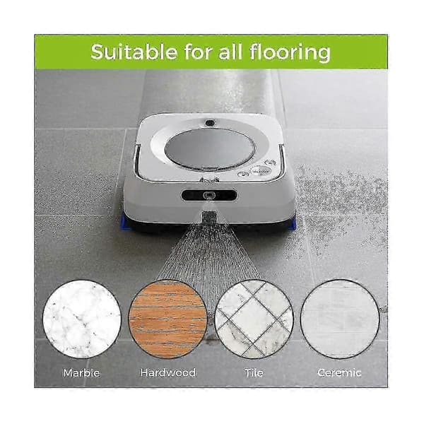Versatile Microfiber Mop Pads For Various Hard Floors, Thick And Absorbent Cleaning Solution For A Spotless Home