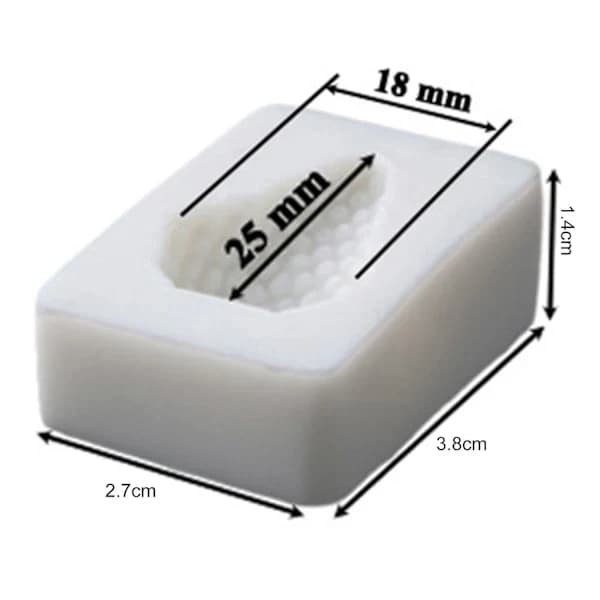 Baking Mold Strawberry Shape Food Grade Easy Release DIY Cake Decoration Tool Reusable Chocolate Mold D