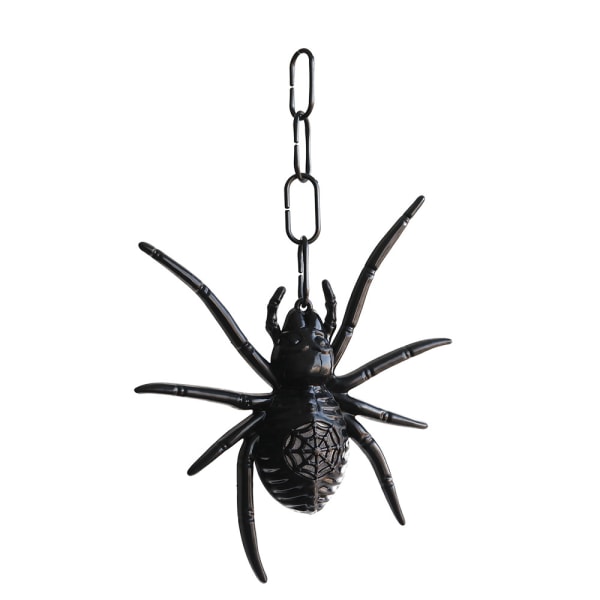 Realsitiske Plast Edderkopp Leke Halloween Spøk Props Liten Størrelse Morsom Halloween Dekorasjon
