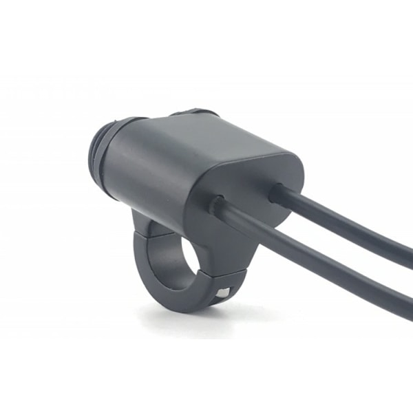 Dobbeltstyrt motorsykkelstyrebryter 7/8 tommer 22 mm 12V Vanntett knapp Hovedlys bryter Bremses tåkelysbryter