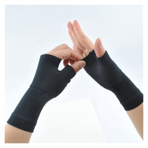 Kompressiohansikas ranteelle ja peukalolle, musta M