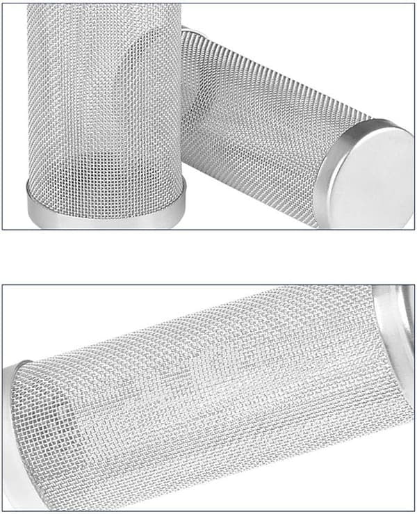 Filter Guard Mesh Beskyttelse, Rustfrit Stål Filterindløbsbeskyttelse Akvariefilter Akvarium Gitterfilter Beskyttelse til Fi
