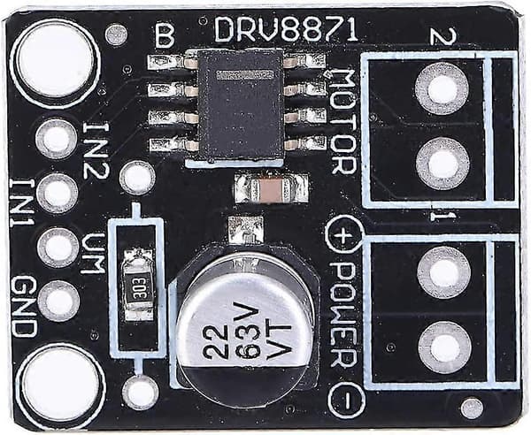 Motor Driver Board DC Power, Bob Drv8871 Driver Module, 3.6A Pwm Control Port for Industrial Printer Electrical Equipment