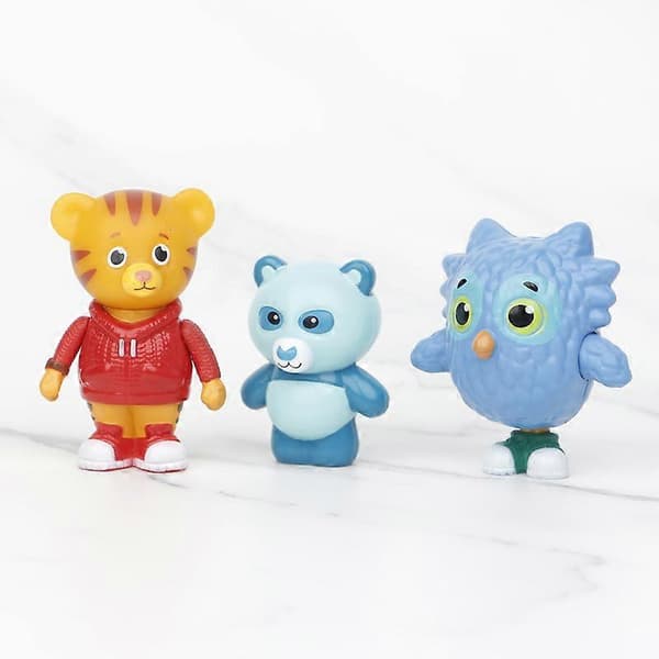 5 kpl Daniel Tigerin naapurusto hahmoja