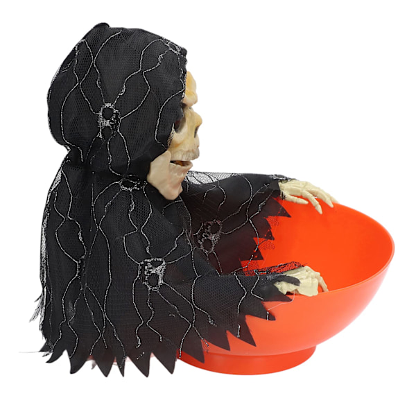 Halloween-karkkipurkki, Halloween-animaatioluurankokarkkipurkki liikkeellä aktivoituvalla, huutavalla kallokarkkipidikkeellä Halloween