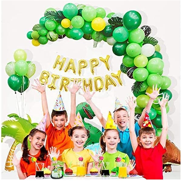 Dinosauriebursdagsdekorasjoner for gutter Stor dinosauriebursdag