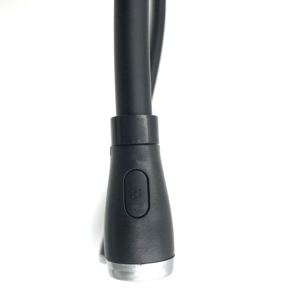 Kirjanlukuvalo sängyssä lukemiseen yöllä, USB-ladattava, 360° joustava varsi, 3 tilaa useita kirkkautta LED-lukuvalo