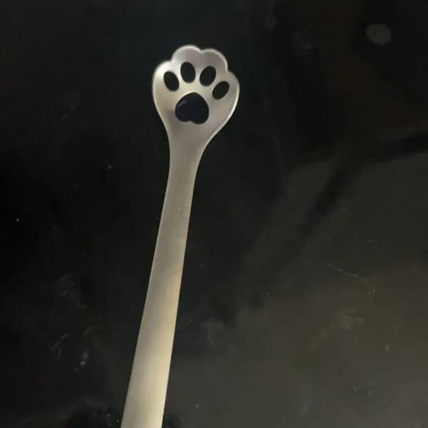 Cat Paw Cookie Cutter i rustfritt stål for kaffe, sukker, is, gave til bursdag, jul