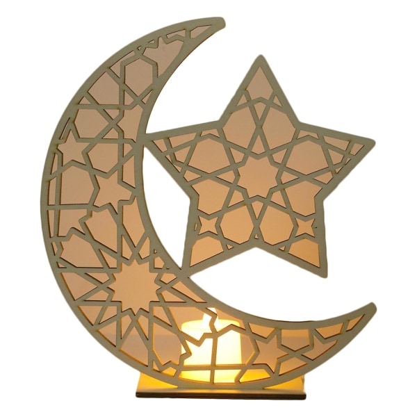 Stjerneformet LED-lyslykt for Ramadan Hjemmedekor PartyStyle 3