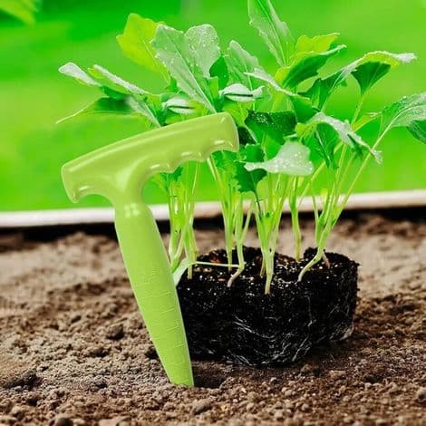 Multifunktionel haveplanter i rustfrit stål til løg, sukkulenter og sarte planter - Ergonomisk og let - ULISEM