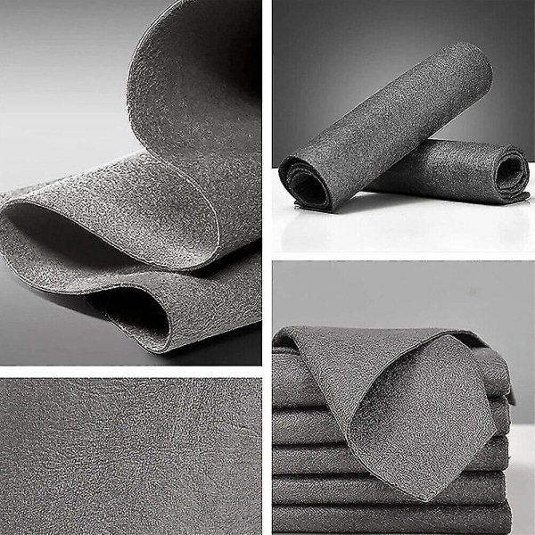 1-5x Tjockare Magiska Rengöringsdukar Streckfria Återanvändbara Mikrofiber Rengöringsdukar 30X30cm 3st 30X30cm 3pcs
