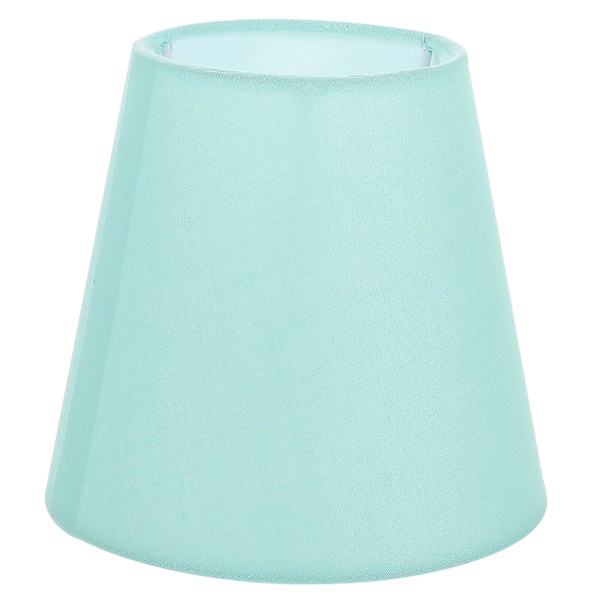 Stof Lampskærm Pendellampe Skærm Bordlampe Dæksel Gulvlampe Skærm Grøn 14X14X13CM