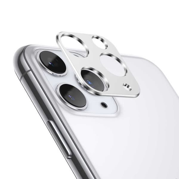 iPhone 13 Pro Linsskydd för Kameralins Silver