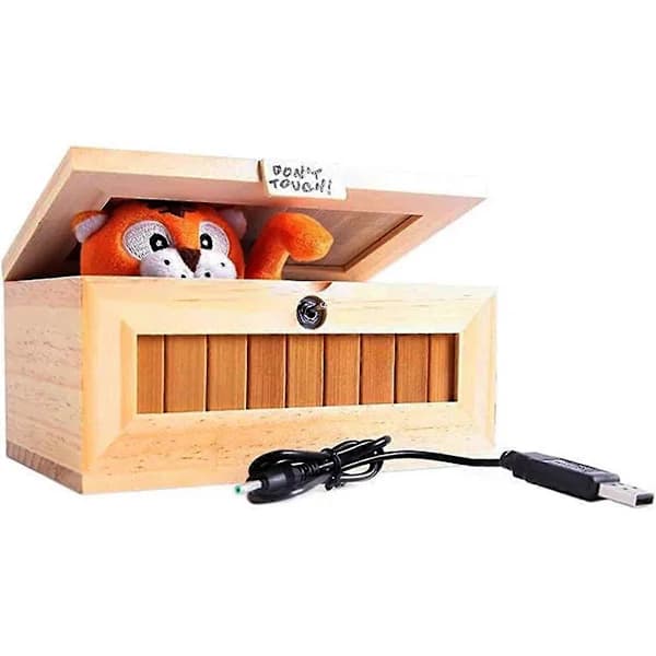 A2 Don't Touch Unnecessary Box with Attitude Leave Me Alone Surprise Machine-Gags & Practical Jokes Decorative & Endless Fun