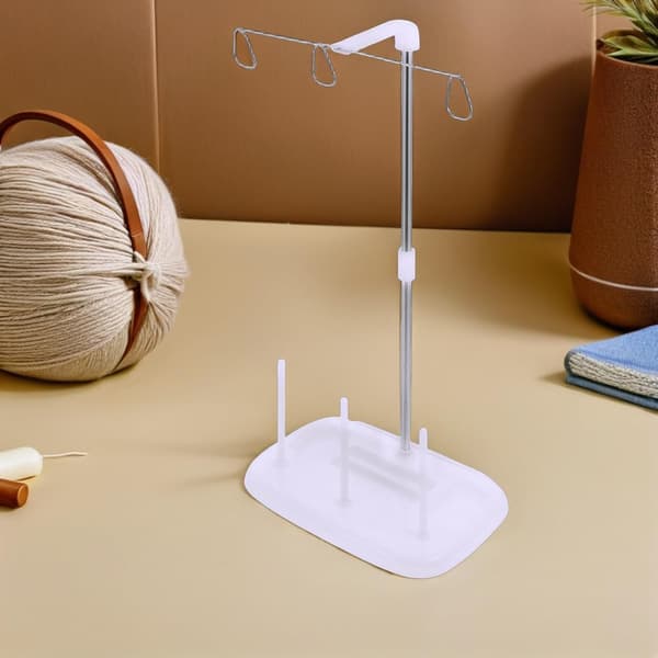 2 pcs Embroidery Thread Rack Spool Holder for Sewing Machine Cone Thread Stand Storage Rack