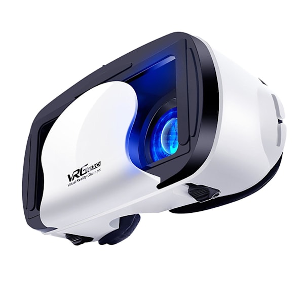 VR-glasögon, Speciellt för Mobiltelefon, 3D-Bioglasögon, Passar för Nuvarande Smarttelefon, Blå