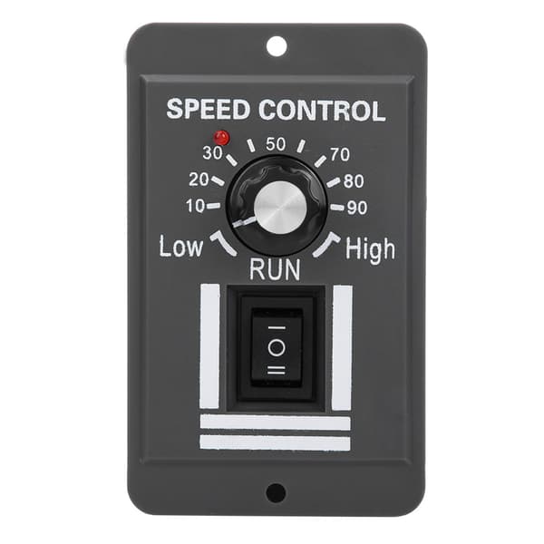 Høy Effektivitet DC Børstet Motor Hastighetsregulator 20A 12-60V Fremover Bakover Hastighetskontroller