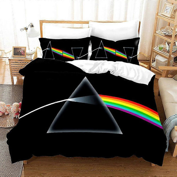 v2525 Sängkläder Pink Floyd Påslakanset Täcke Örngott Sänglinne Barn Sängkläder IU2525
