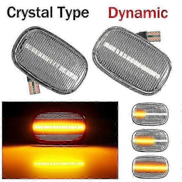 Bil Dynamisk LED Sidemarkeringslampe Blinklys Til Celica T19 T20 23 Avensis Starlet Prius