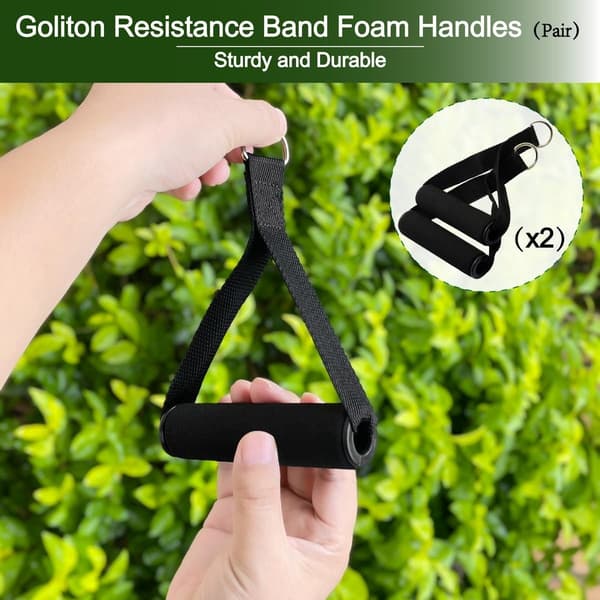 Resistance Bands for Exercise, Workout Bands for Home Gym, Stretching, Strength Training, Physical Therapy