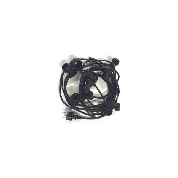 10M Interconnectable String Lights with 10 E27 Sockets