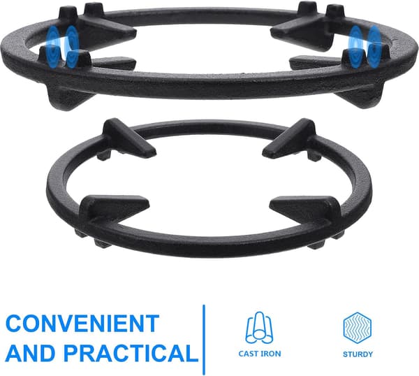 Cast Iron Cookware Wok Pan Support Rack Stove Cookware Ring