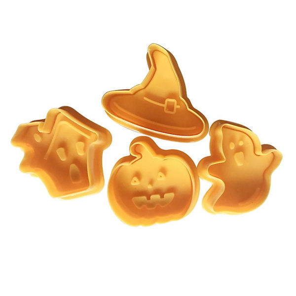 DIY Kakformar Fudgekaka Bakverk Kakverk Verktyg Kakstämplar Gåvor Halloween