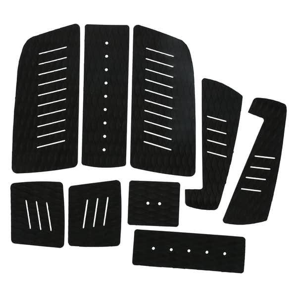 Non-slip Surfboard Traction Pad for Longboard and Paddle Board Black