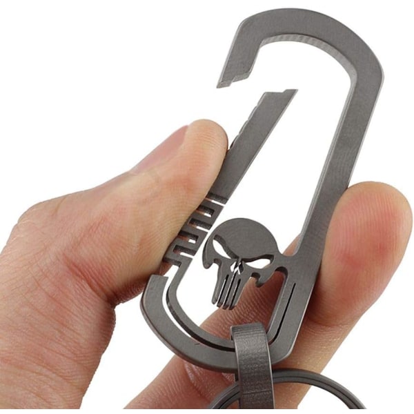 Titanium Keychain Anti-Lost Quick Release Heavy Duty Tools Keychain