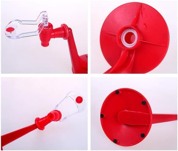 Drikkedispenser - 2 stk. brusdispenser, flaskedrikkefontener, vanndispenser for festbarer