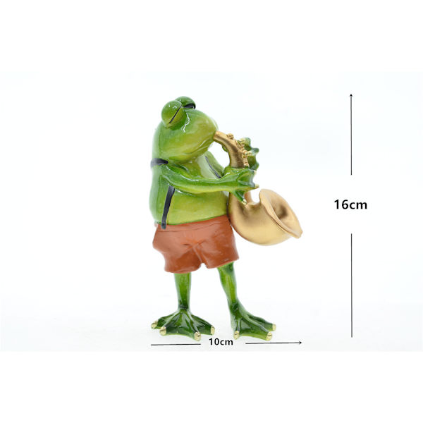 Grodor Statyer, Djurskulptur, Prydnad för Hem, Rum, Patio, Gräsmatta, Tillbehör av Gloria Grodfigurer