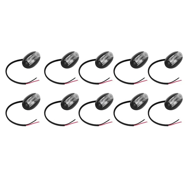 10 stk LED-lys sidelys energisparende tilhenger lastebil