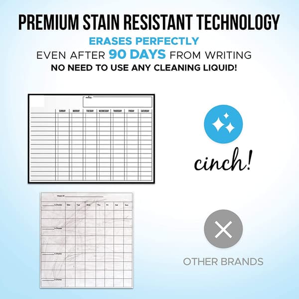 Magnetic Whiteboard Reward Chart - Shopping List and