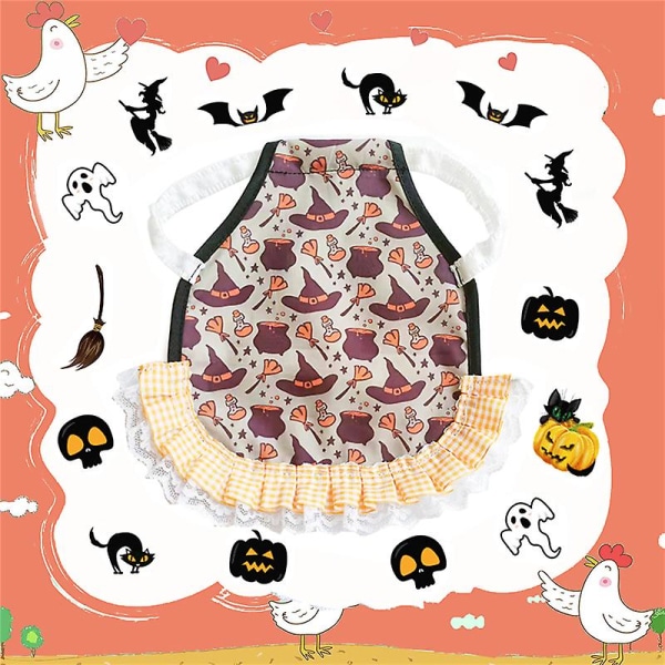 Hönryggsadel och fjäder skydd Halloween tema tryckt jackaCat
