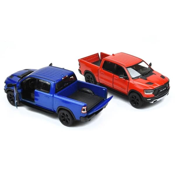 Dodge Ram 1500 Bil med Pull-back Funktion Sort-FD17-[BT]