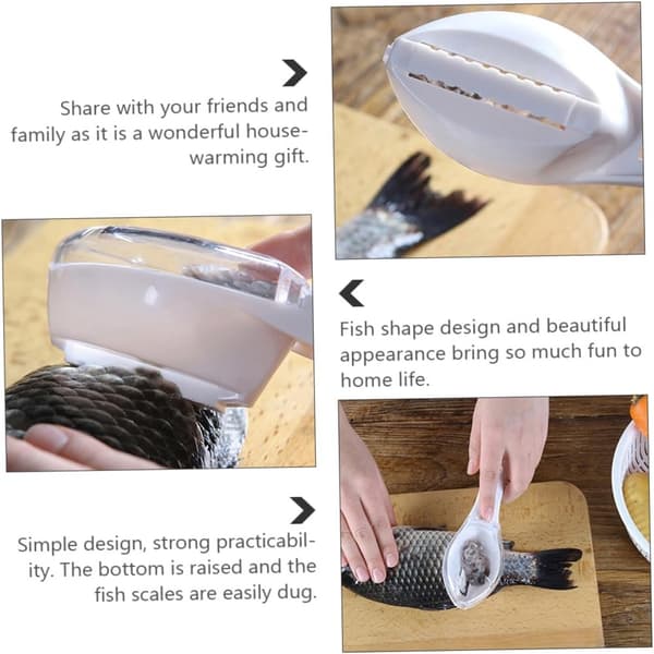 Fish Scaler Hair Brush Scraping Fish Brush Quick Removal Fish