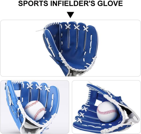 PU-indmarkshandske til børn Baseball-softballhandske lavet af PU-materiale