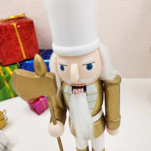 Jul nötknäppare prydnad Soldat Puppet Toy Nötknäpparen julgran prydnad