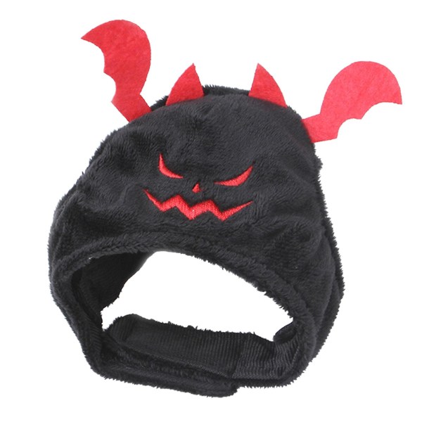 BlackDog Bat Hat Halloween Costume Dog and Cat Pet Bat Costume with WingsBlack