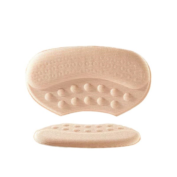 1 pari Kenkien Korkotarran Liimaa Sisäpohjat Urheilukengät Säädä Koko Korko Peite Tarttuu Suojaava Tarra Kipua Lievittävä Laastari Jalkaterän Takaosa Tarra 3mm Beige