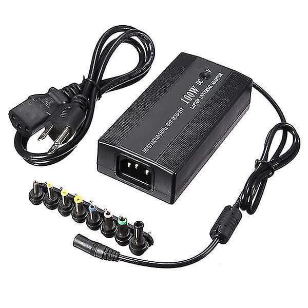 100W Universal AC DC strømadapter med USB-port og DC-bilkontakt