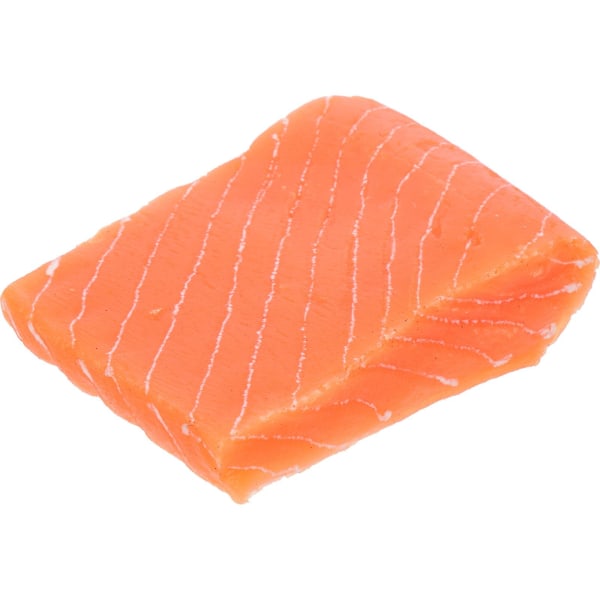 Artificial Salmon Fake Salmon Artificial Simulation Food Fake Salmon Meat Food9.5X7.5X3CM