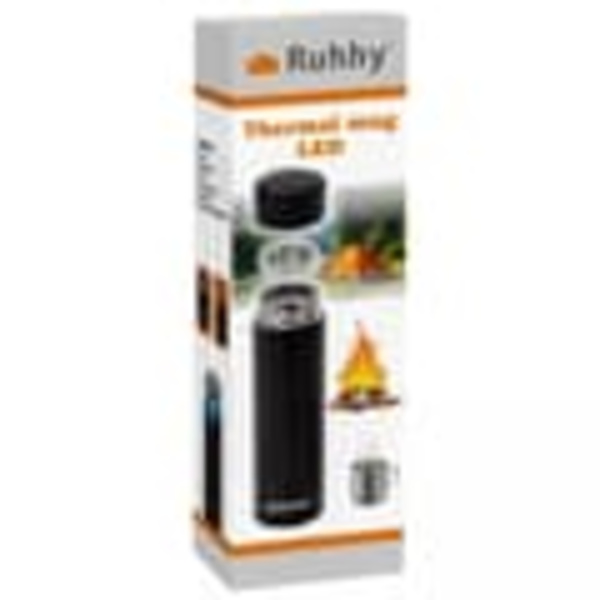 Termos med termometer - 500 ml