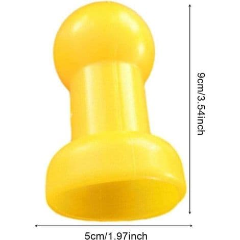 Set of 8 Trampoline End Caps - 25mm Diameter Trampoline End Caps, Protective End Caps for Trampoline Net Poles