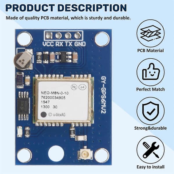 -GPSV3 NEO-M8N GPS-modul til flyvekontrollere