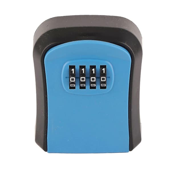 4-digit Wall Mounted Waterproof Combination Key Storage Box with Space for 5 Keys