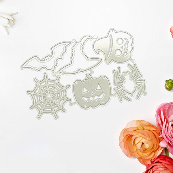 Halloween Udskæringsdør til DIY Halloween Party Invitationer Scrapbooking Album