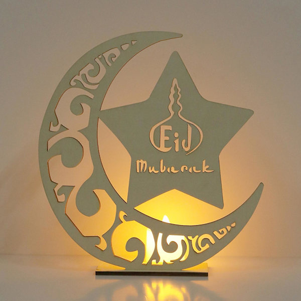 Stjerneformet LED-lyslykt for Ramadan Hjemmedekor PartyStyle 3