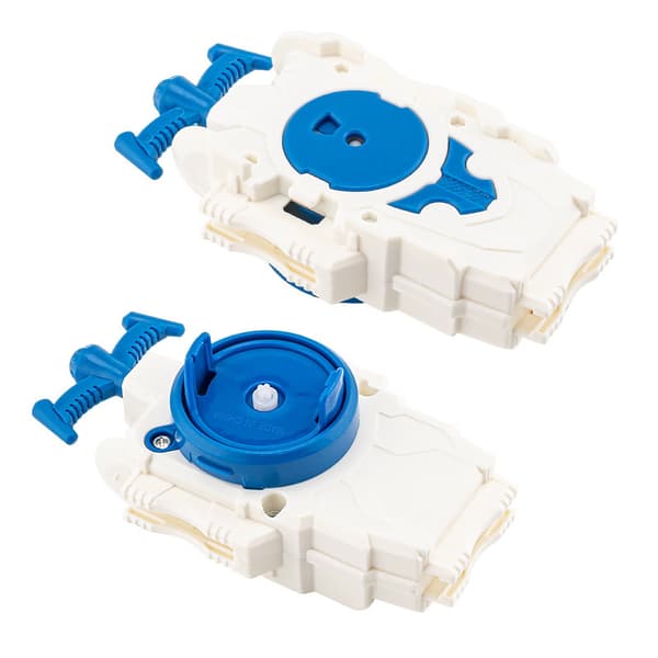 BB Super King Battle Top Launcher (Beyblade ingår ej)**Vit draglina White pull-back line